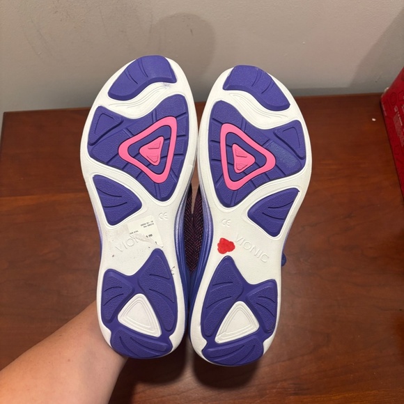 Vionic Adley Knit Athletic Sneakers in Purple Pink Size 9.5 - Picture 6 of 7